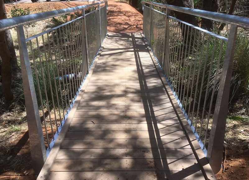 Woodlands Pedestrian Walk Bridge