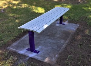 Woodlands Modwood Aluminum Bench