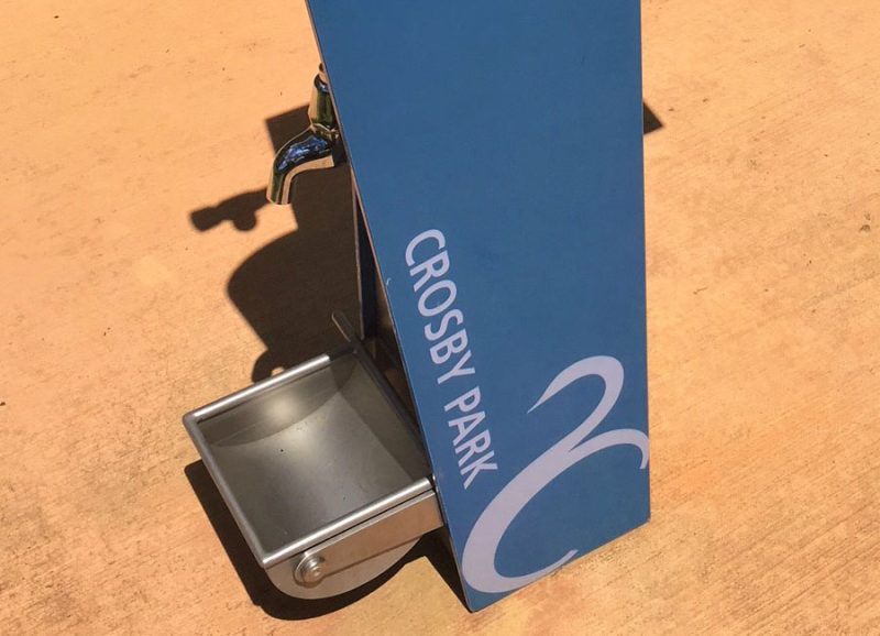 Drink Fountains - A280 customised logo
